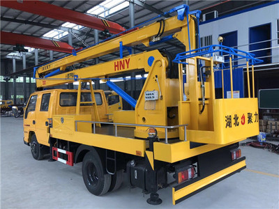 湖北福田43米高空作業車價格解析及產品圖片，兼談清洗吸污車選購要點